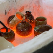 Plener ceramiczny - wypał RAKU Plener ceramiczny - wypał RAKU