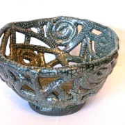 Naczynie ceramiczne z wałków