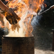 Plener ceramiczny RAKU
